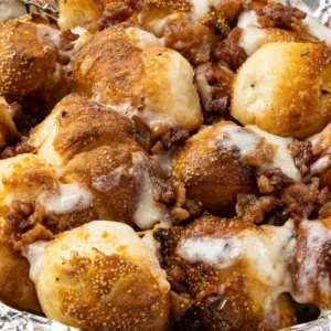Bacon Mozzarella Knots Tray